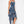 Floral Flocked Handkerchief Dress