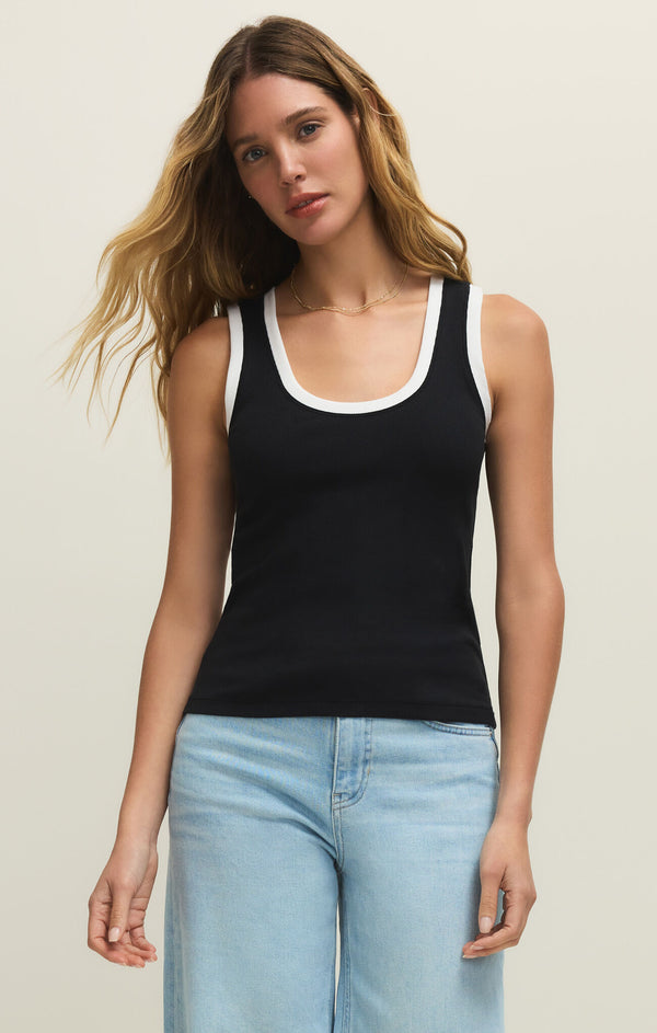 Sirena Colorblocked Rib Tank