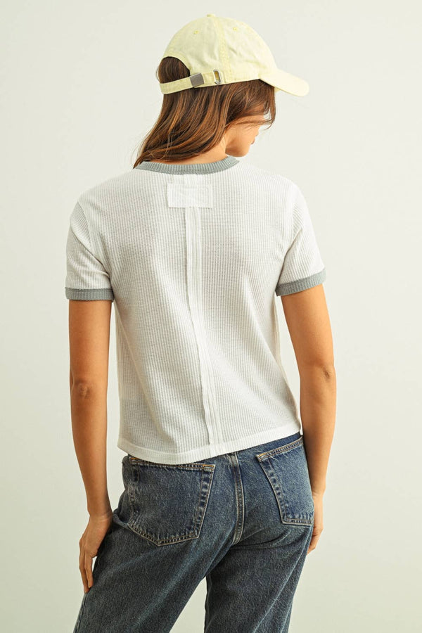 Waffle Ringer Tee