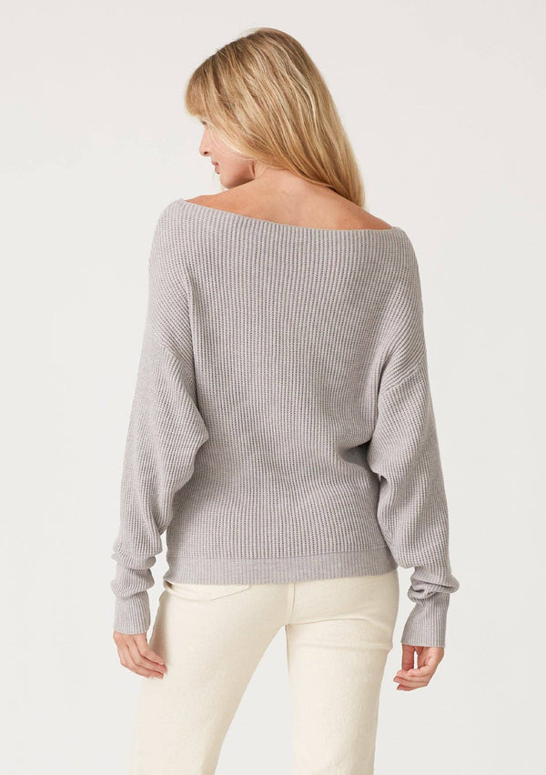 Waffle Knit Pullover Sweater