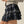 Plaid Tiered Ruffle Mini Skort