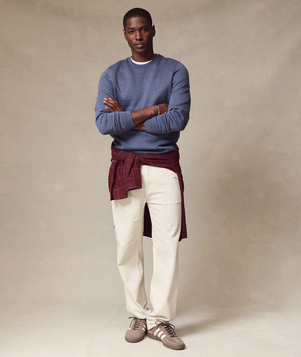 Corbet Quilted Crewneck