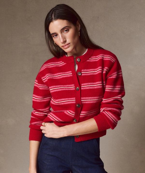 Merino Crewneck Cardigan