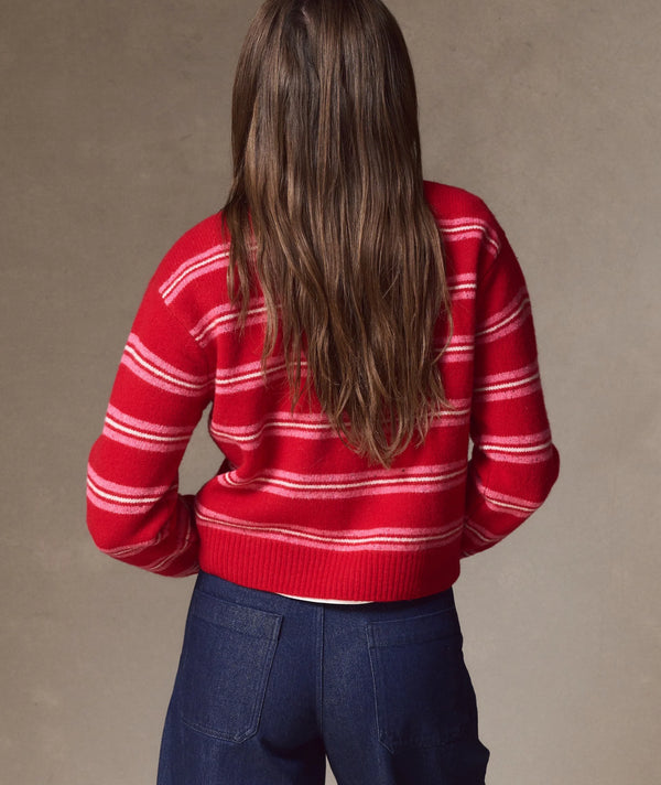 Merino Crewneck Cardigan