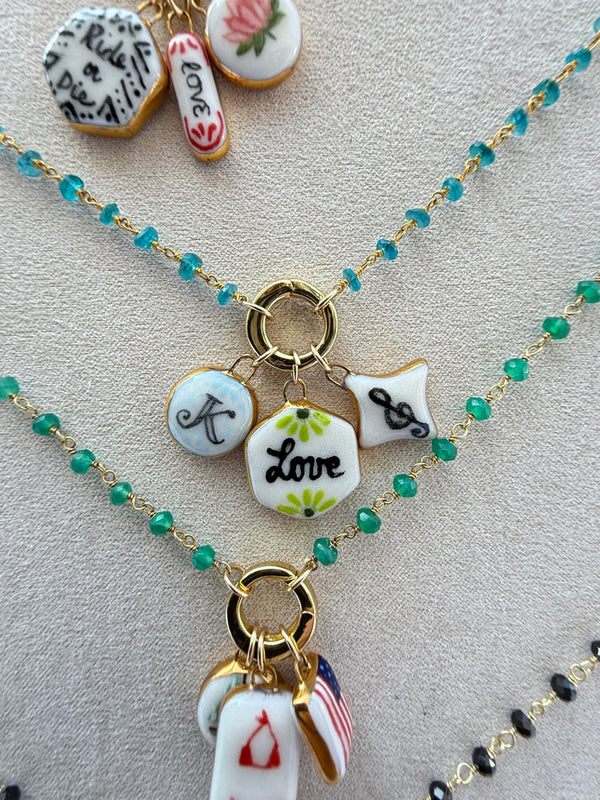 Porcelain Charms