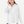 Woman wearing a white shirt on a white background
