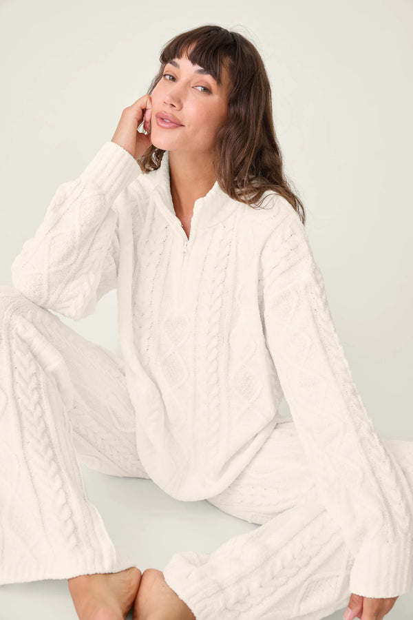 L/S Chenille Cable Crew