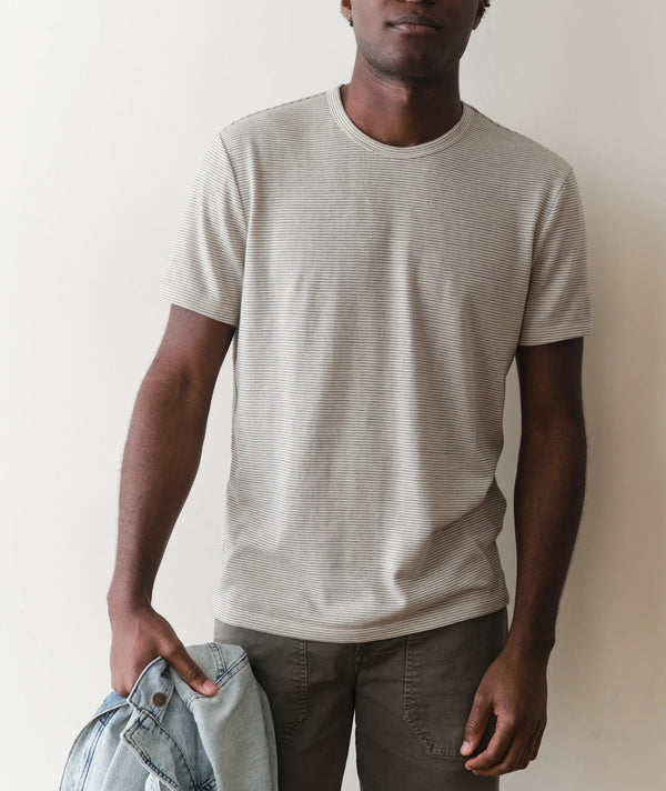 Jacquard Crew Tee