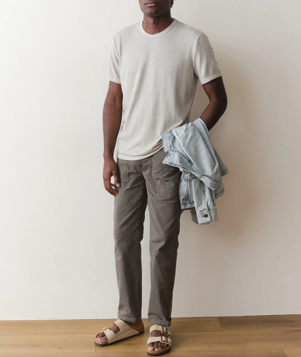 Jacquard Crew Tee