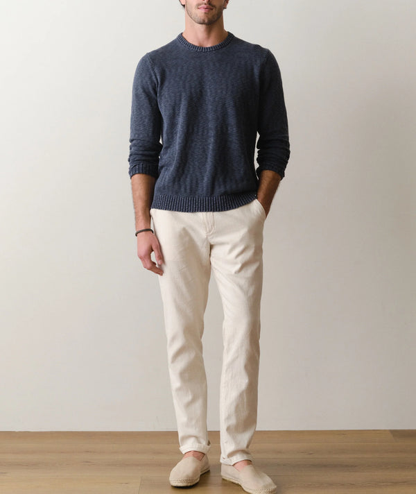 Slub Crew Sweater