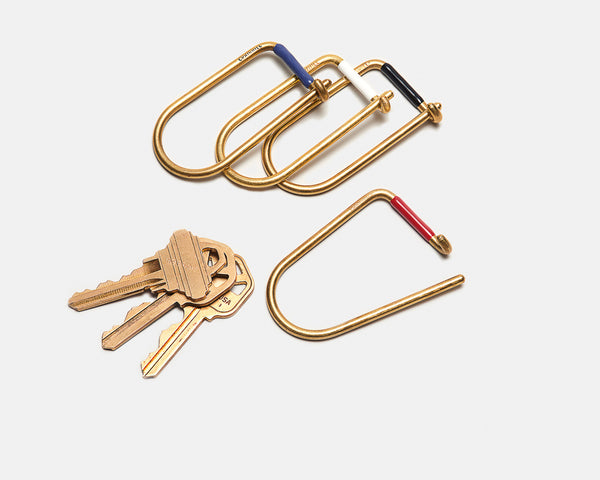 Enameled Wilson Keyring