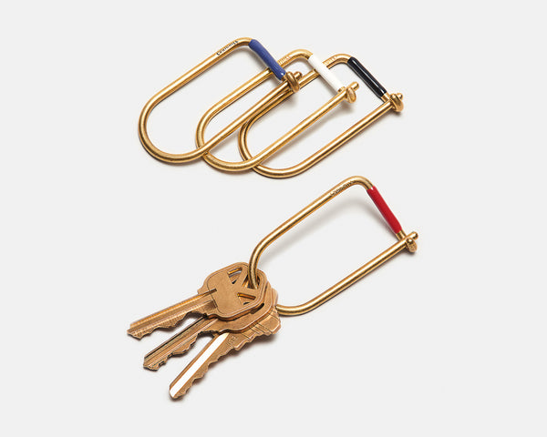 Enameled Wilson Keyring