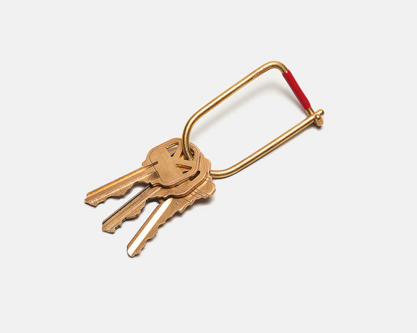 Enameled Wilson Keyring