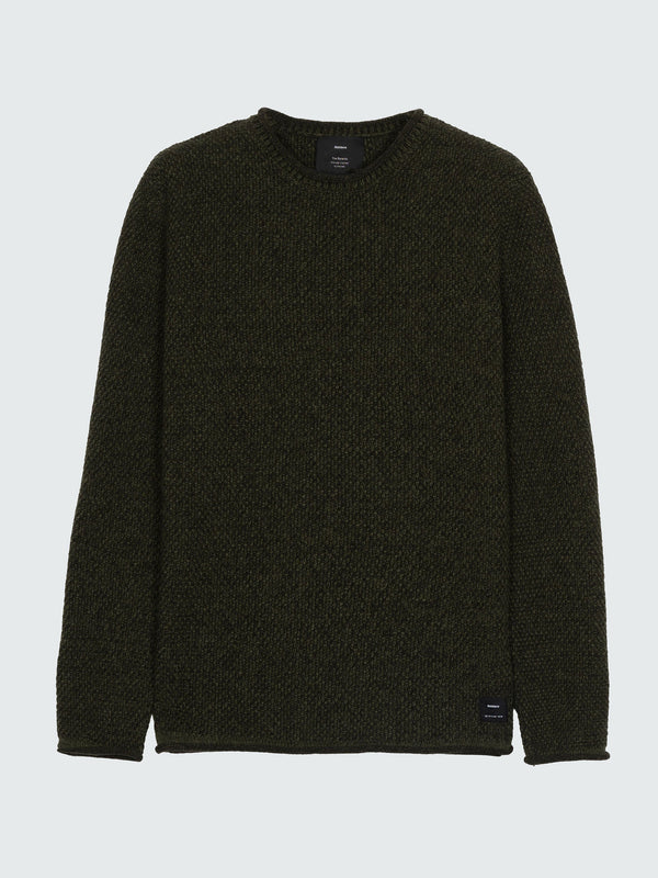Finisterre Barents Jumper — Olive / S