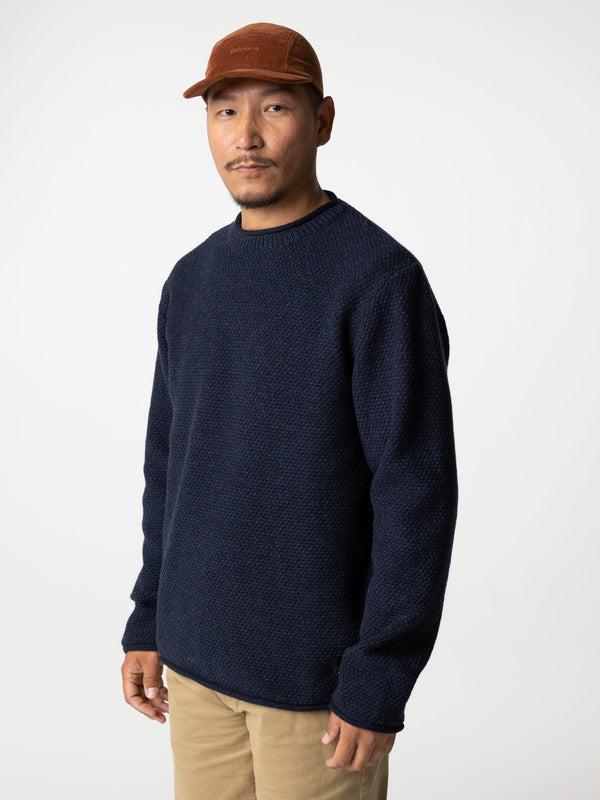 Finisterre Barents Jumper — indigo — image 3