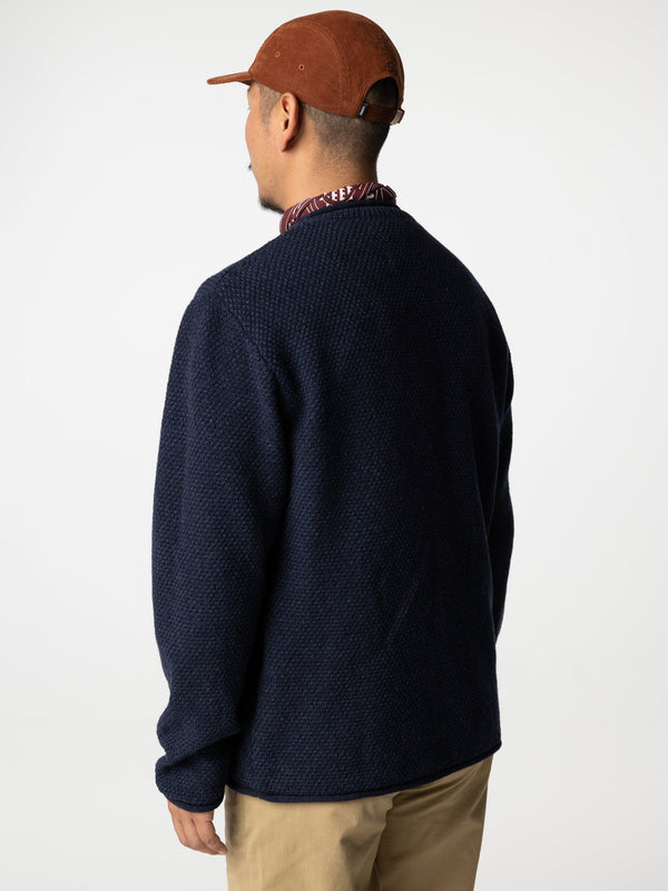 Finisterre Barents Jumper — indigo — image 4