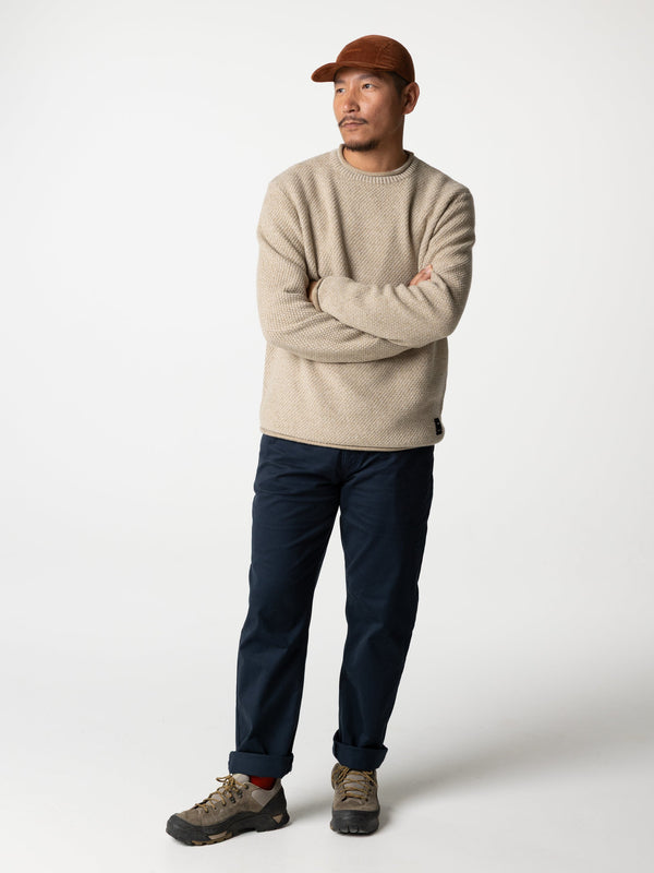 Finisterre Barents Jumper — oatmeal — image 3