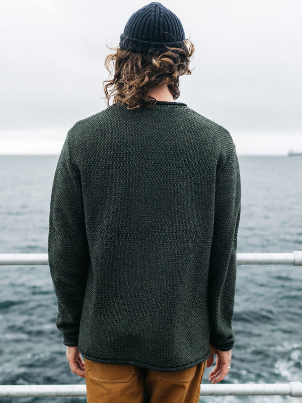 Finisterre Barents Jumper — olive — image 5