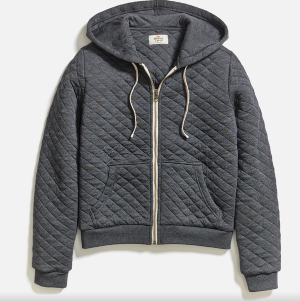 Women's Corbet Quilted Full Zip Hoodie