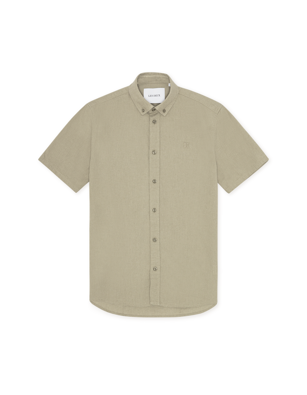 Konrad Cotton Linen Ss Shirt