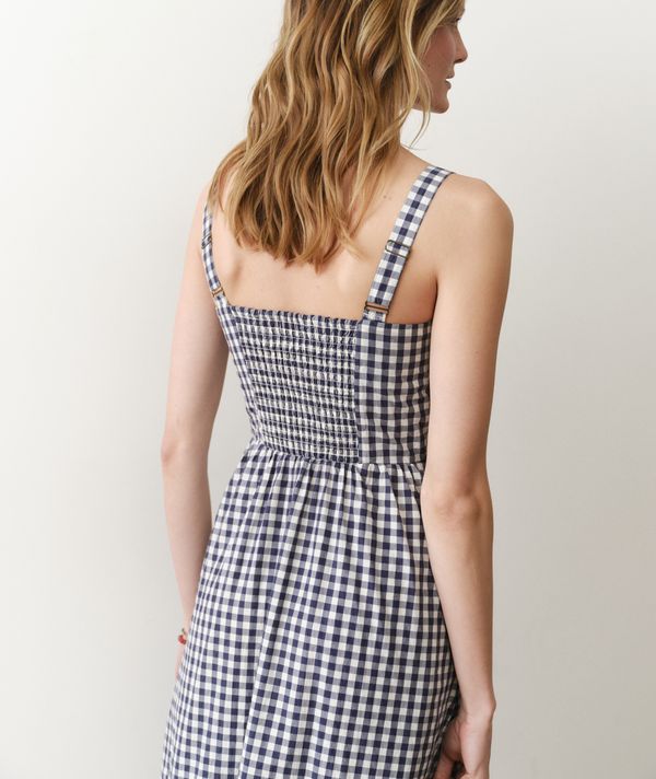 Demi Poplin Midi Dress
