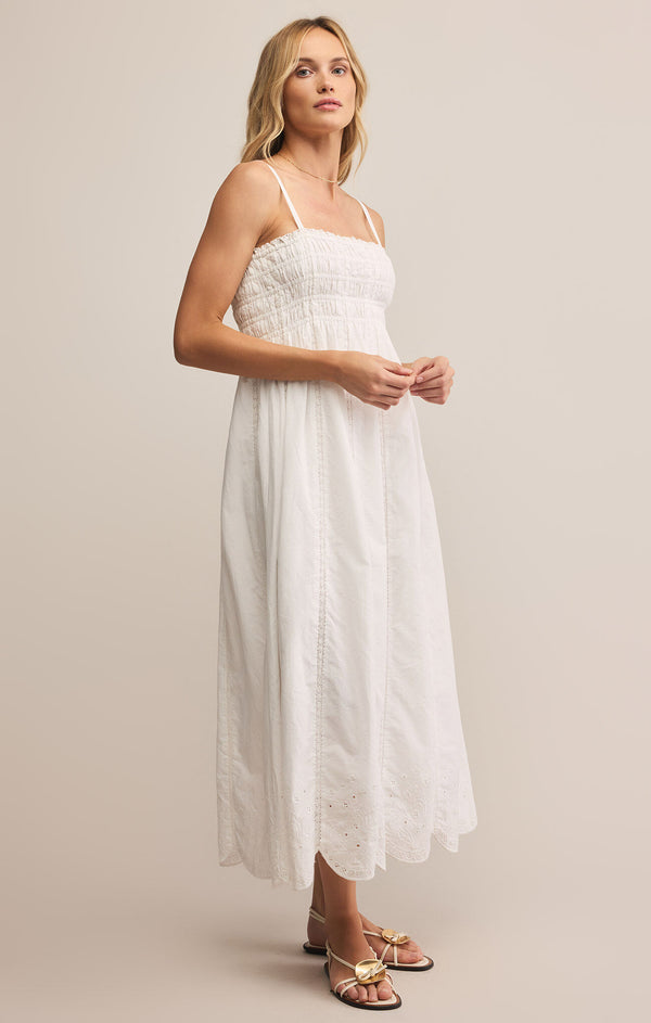 Dani Embroidered Midi Dress