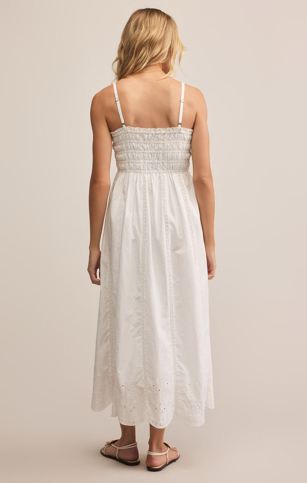 Dani Embroidered Midi Dress