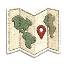 Folded map